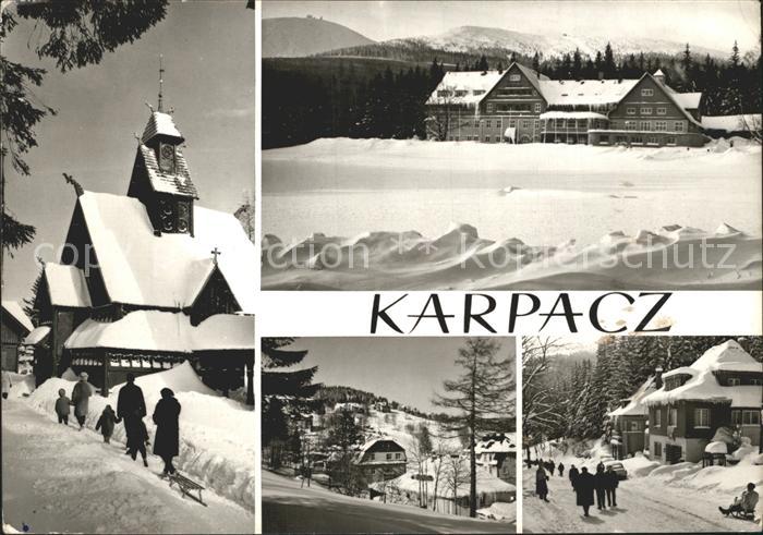 Karpacz Bierutowice Swiatynia Wang Hotel Orlinek Fragmenty miasta