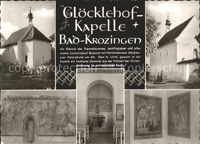 Bad Krozingen Gloecklehof Kapelle Teilansichten