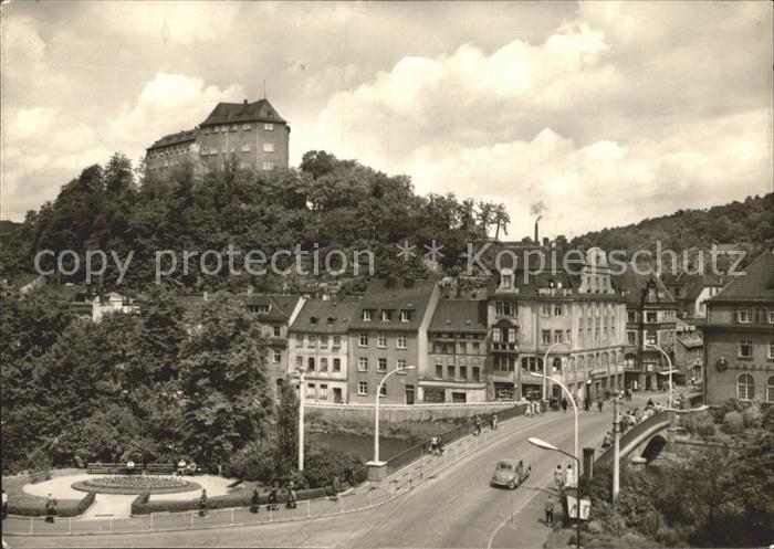 Greiz Thueringen Elsterbruecke