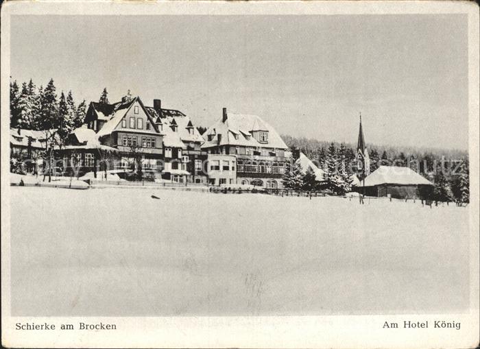 Schierke Harz Ortsansicht