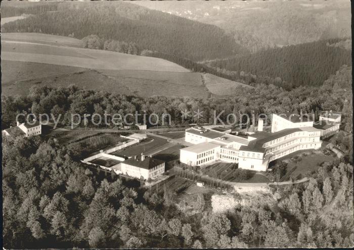 Ennepetal Sanatorium Koenigsfeld LVA Westfalen Fliegeraufnahme