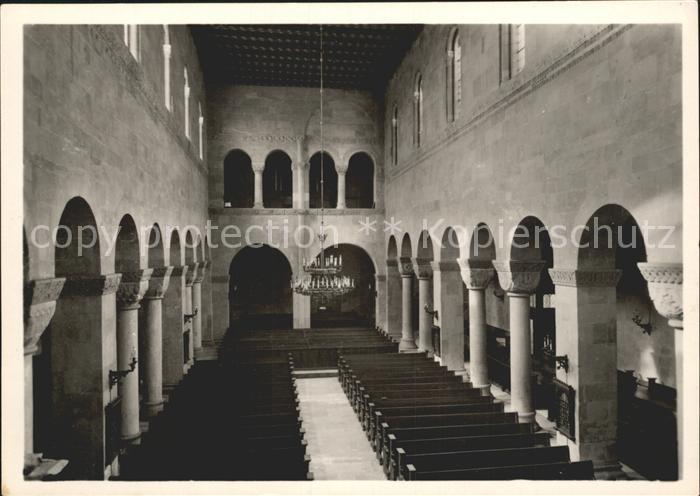 Quedlinburg Harz Stiftskirche Sankt Servatius Mittelschiff