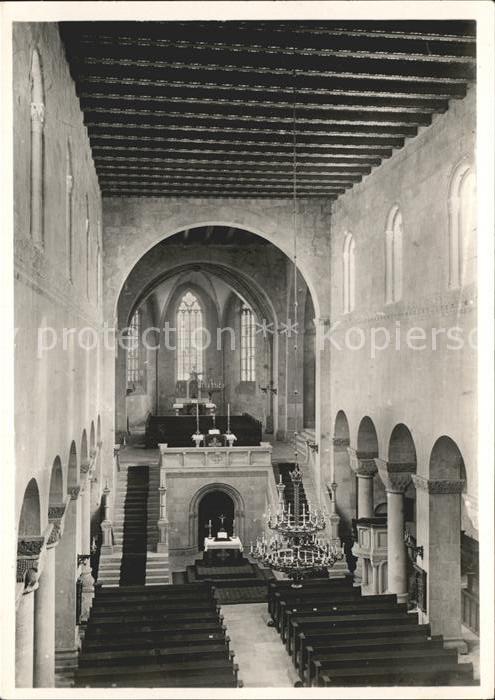 Quedlinburg Harz Schlosskirche Mittelschiff