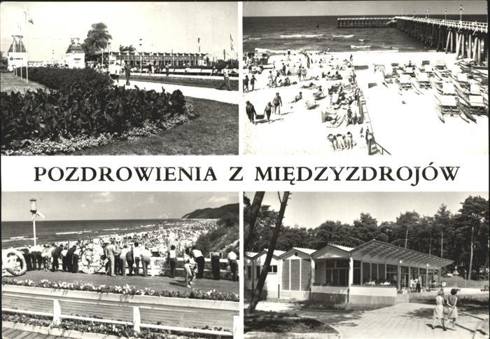 Miedzyzdroje Wejscie na molo Molo Osrodek wypoczynkowy Juventur