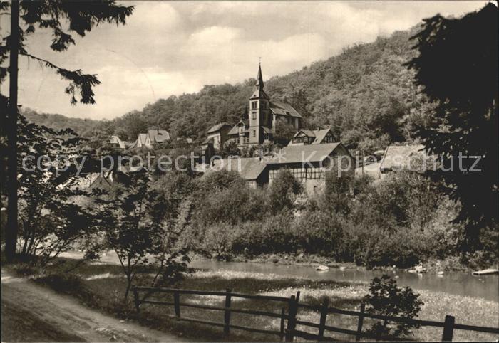 Altenbrak Harz Teilansicht Kirche