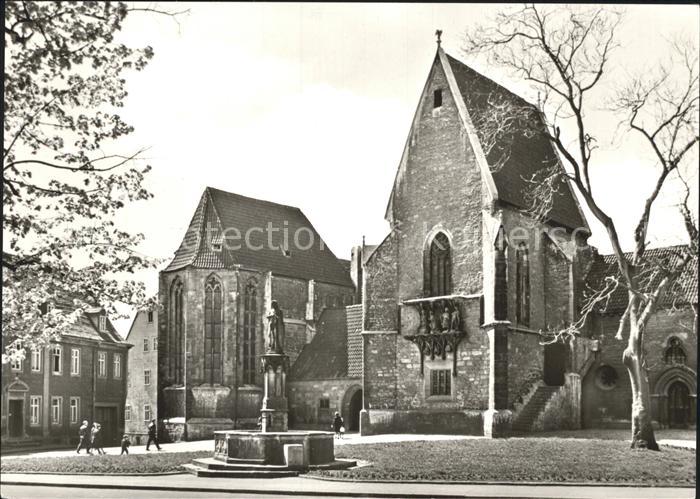 Naumburg Saale Domplatz Brunnen