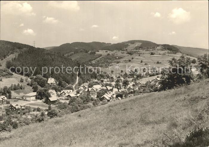 Schoenbrunn Schleusegrund Blick vom Drahtberg