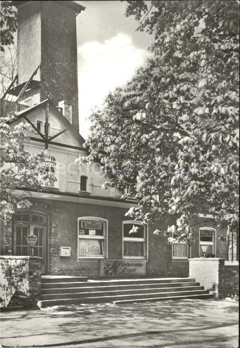 Karl-Marx-Stadt CHEMNITZ Gaststaette Adelsbergturm