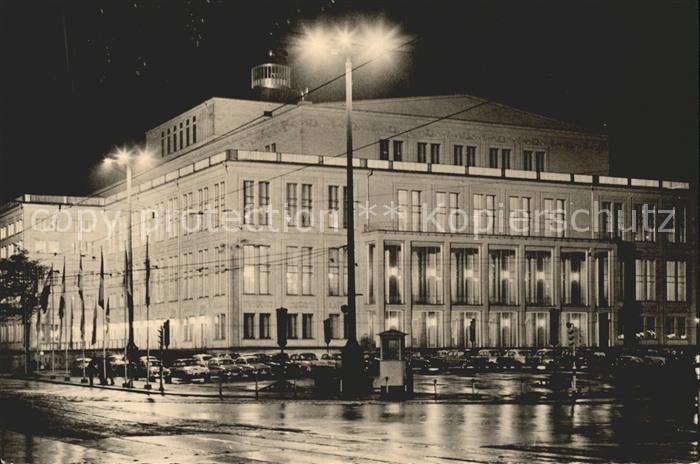LEIPZIG Sachsen Opernhaus am Karl Marx Platz