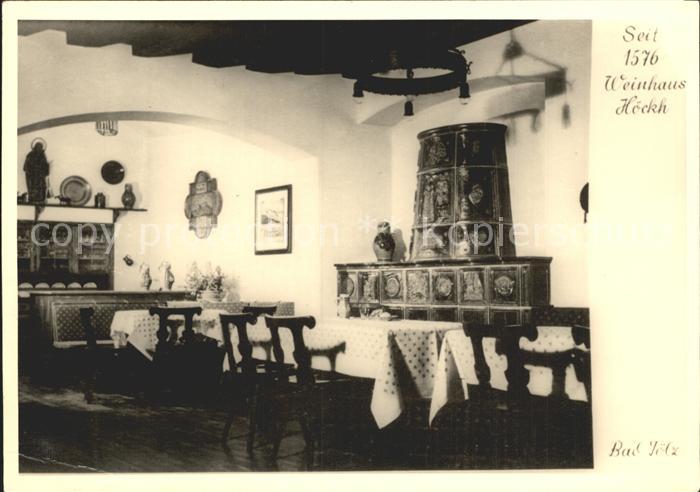 Bad Toelz Weinhaus Hoeckh Gaststube