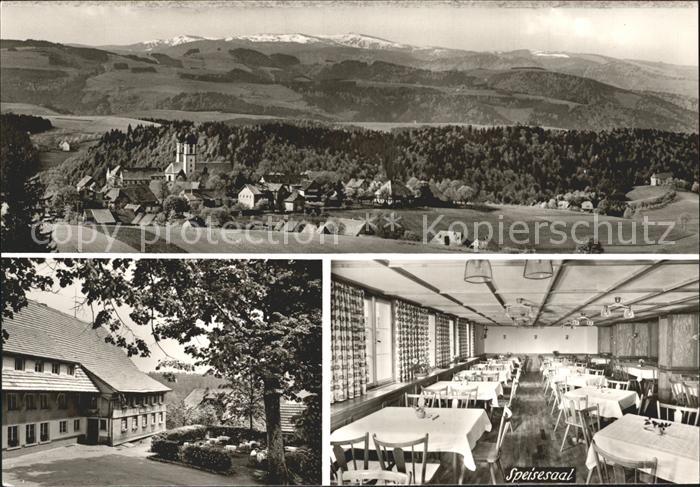 St Maergen Panorama Gasthof Pension Roessle Speisesaal