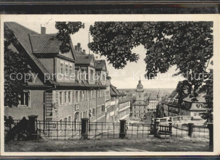 Gotha Thueringen Blick zum Markt