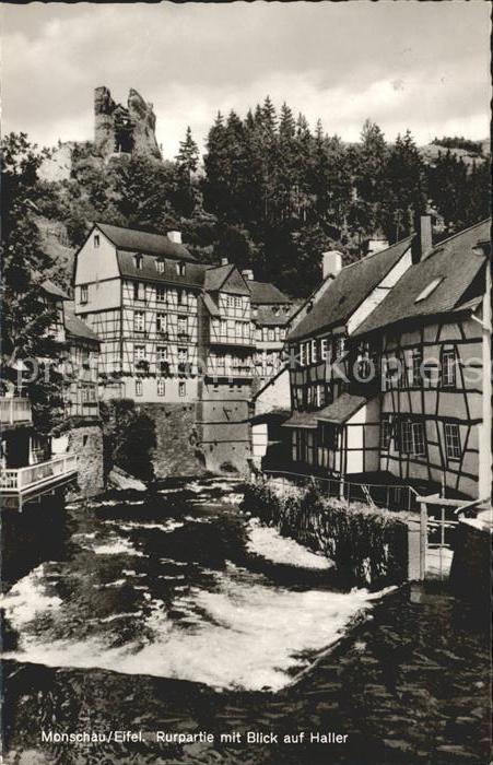 Monschau Montjoie NRW Rurpartie Haller