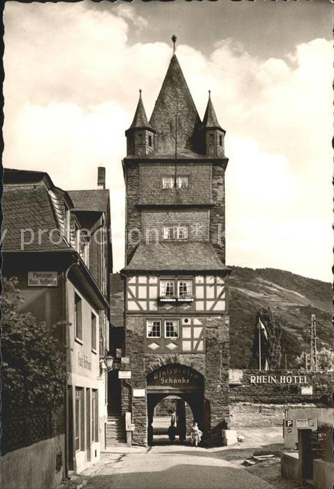 Bacharach Rhein Pfalzgrafenturm