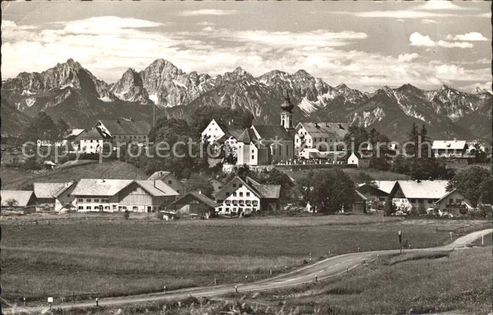 Wildsteig Tiroler Allgaeuer Bergen
