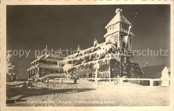 Oberwiesenthal Erzgebirge Fichtelberghaus