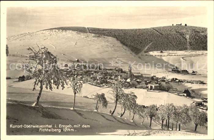 Oberwiesenthal Erzgebirge Fichtelberg