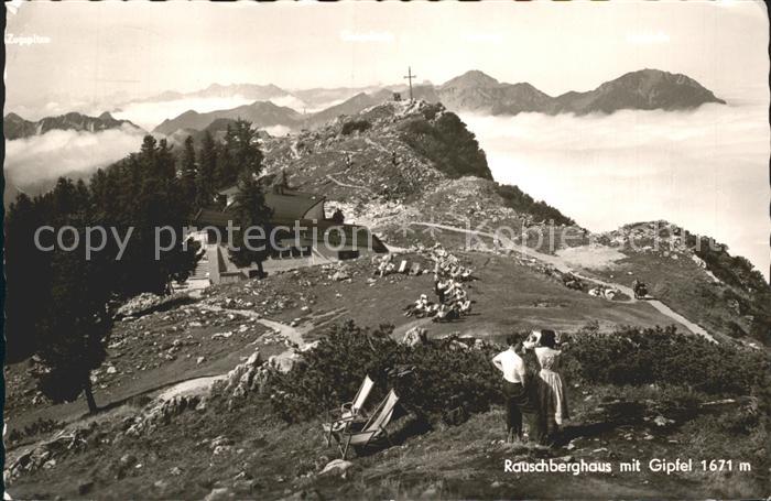 Ruhpolding Bayern Rauschberghaus Gipfel