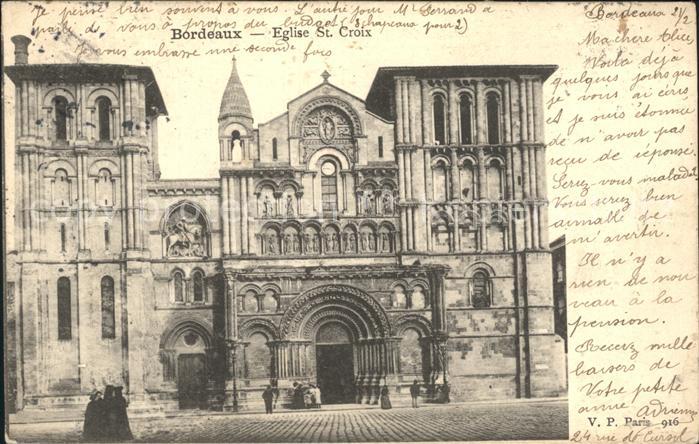 Bordeaux Eglise St Croix