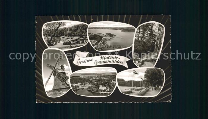 Malente-Gremsmuehlen Windmuehle Promenade