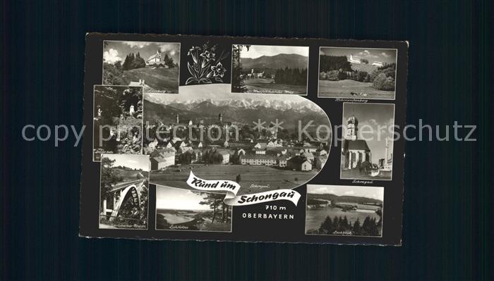 Schongau Auerberg Echelsbacher Bruecke Lechstausee