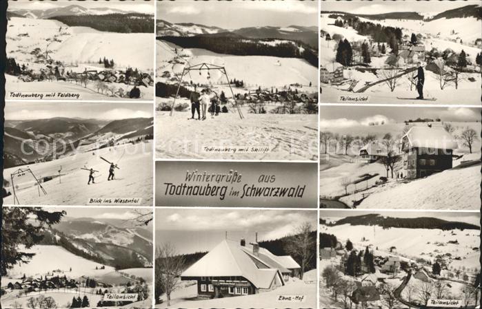 Todtnauberg Schwarzwald BW Feldberg Ski Sesselbahn Ebne Hof