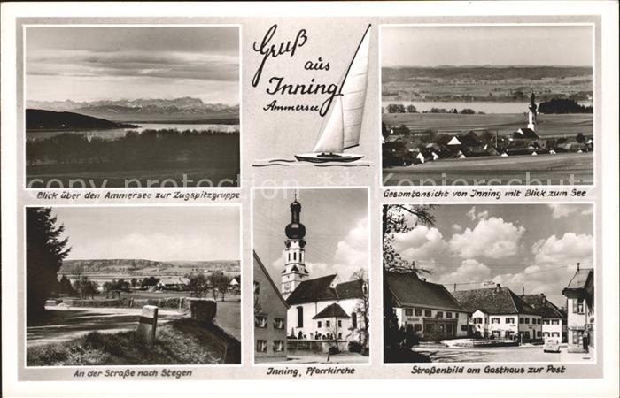 Inning Ammersee Zugsptizgruppe Gasthaus zur Post Pfarrkirche