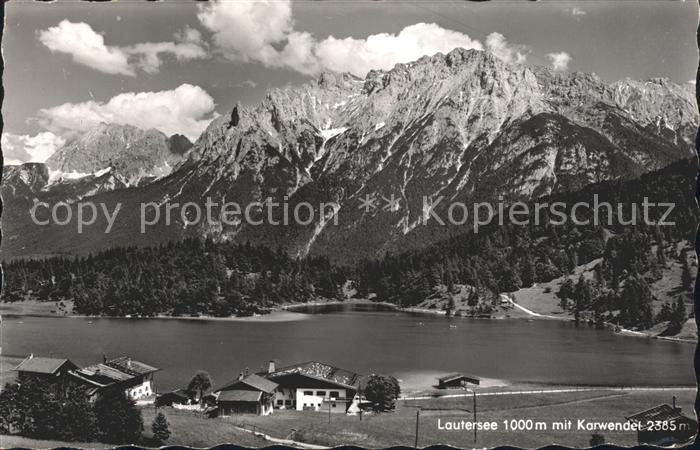 Lautersee Mittenwald Karwendel