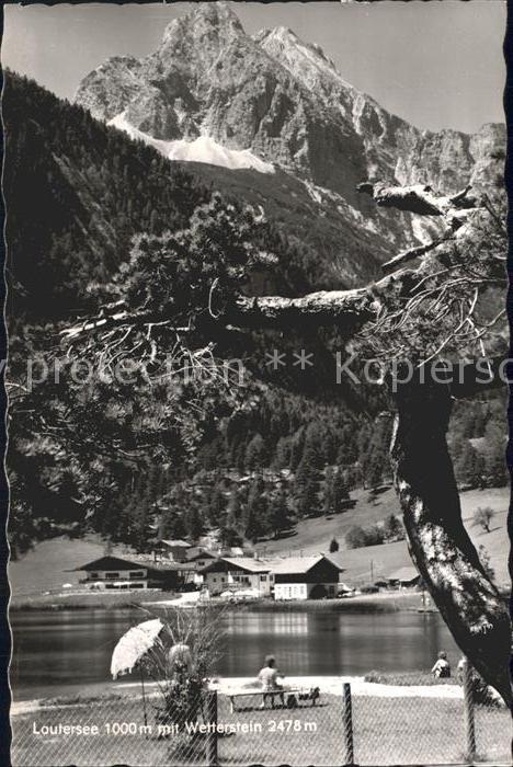 Lautersee Mittenwald Wetterstein