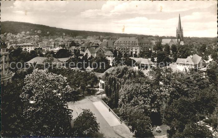 Bad Nauheim Blick von Katholische Kirche