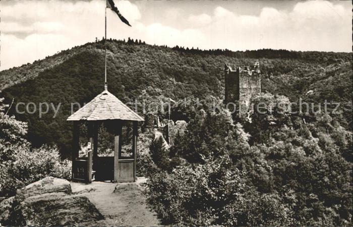 Manderscheid Eifel Kaisertempelchen Oberburg