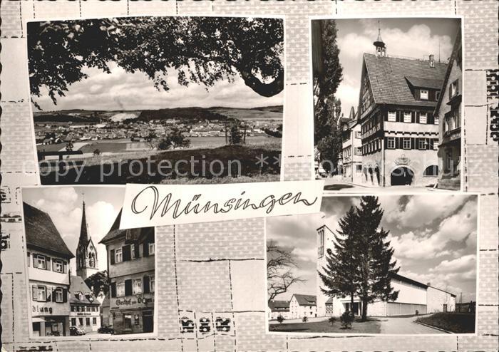 Muensingen Kirche Gasthof zum Ochsen