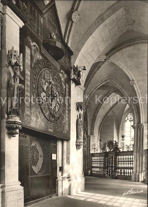Muenster Westfalen Dom Uhr