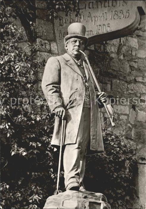 Muenster Westfalen Denkmal Zoogruenders Prof Dr Hermann Landois