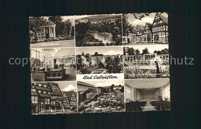 Bad Salzuflen Leopoldsprudel Trinkbrunnen Konzerthalle