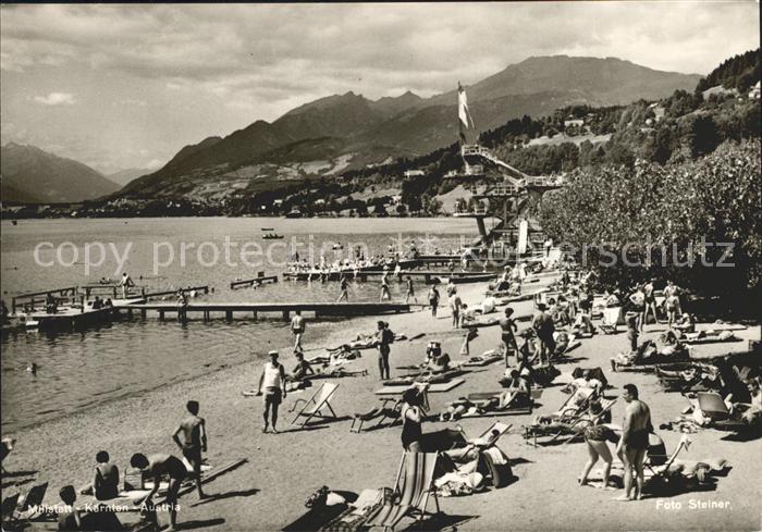 Millstatt Millstaettersee Strand See