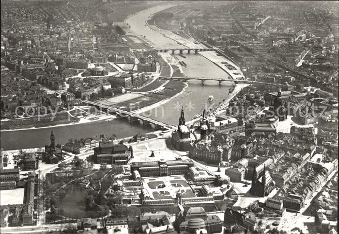 DRESDEN Elbe Neustadt Altstadt