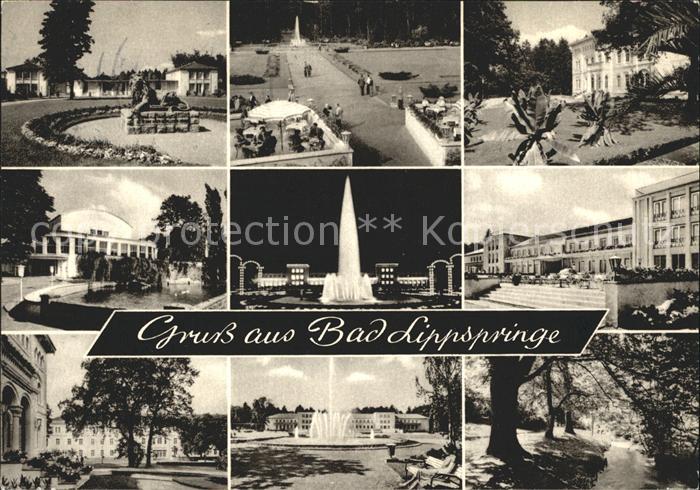 Bad Lippspringe Park Brunnen