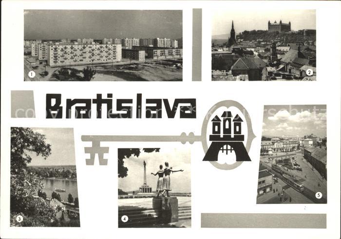 Bratislava Pressburg Pozsony Strkovec Hrad Dunaj