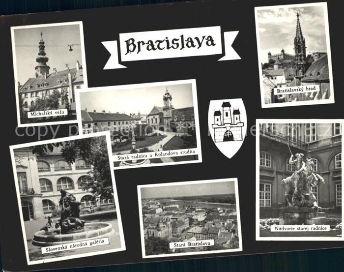 Bratislava Pressburg Pozsony Hrad Nadvorie starej radnice Michalska veza
