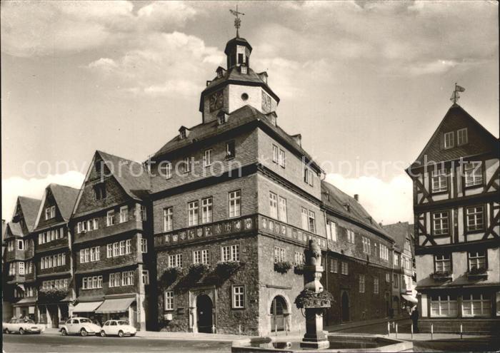 Herborn Hessen Marktplatz Rathaus