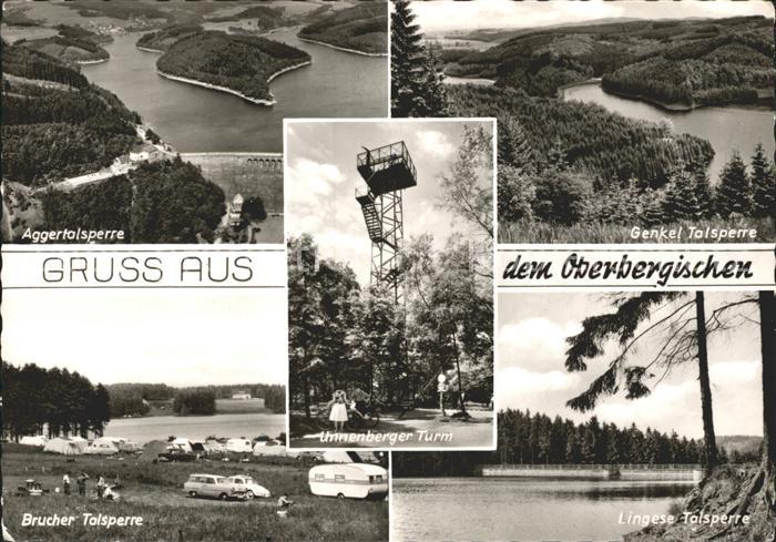 Aggertalsperre Genkel Talsperre Unnenberger Turm Brucher Talsperre