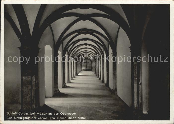 Corvey Kreuzgang Benediktiner Abtei