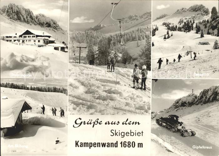 Kampenwand Chiemgau Steilingalm Sessellift Gipfelkreuz