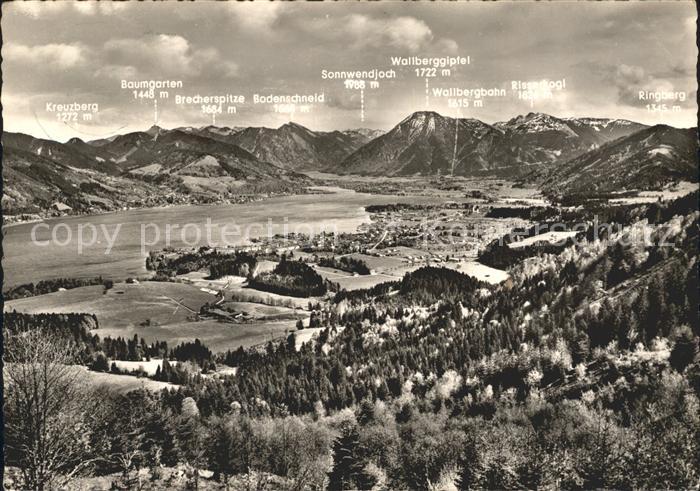 Tegernsee Bayern Kreuzberg Baumgarten Brecherspitze Sonnwendjoch