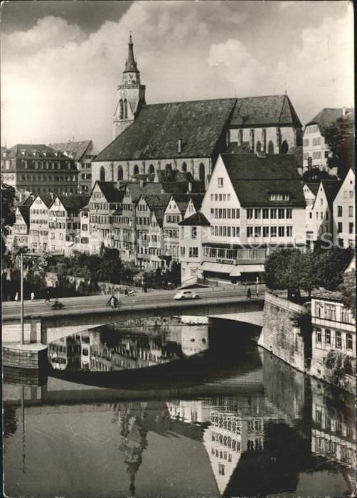 TueBINGEN BW Eberhardsbruecke Stiftskirche