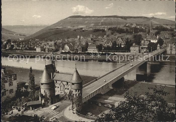 Traben-Trarbach Moselbruecke Brueckenschenke