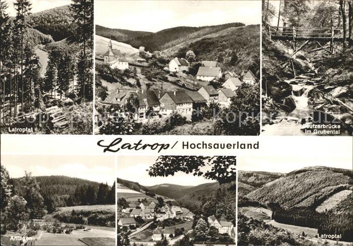 Latrop Sauerland Seufzerbruecke Grubental