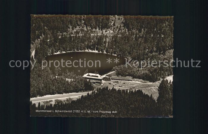 Mummelsee Fliegeraufnahme Berghotel