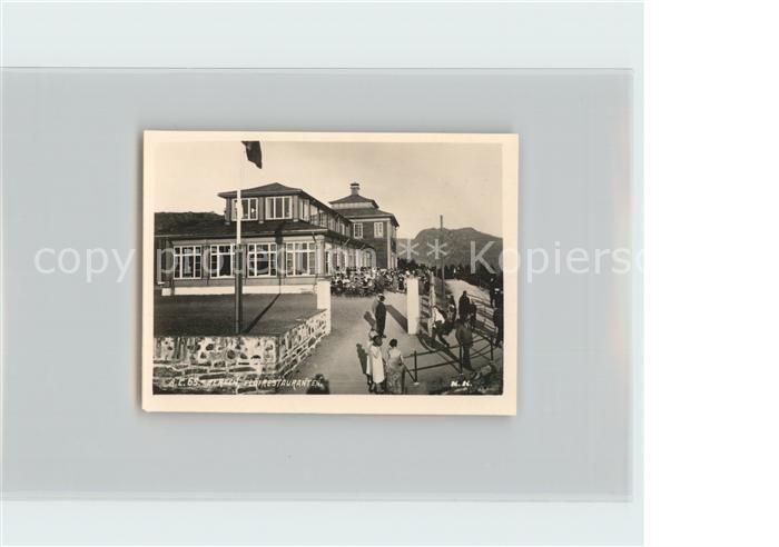 Bergen Norwegen Floeirestaurant